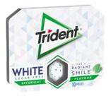 Chiclete Trident Dental Care White Spearmint 17g - Importado