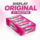 Chiclete Trident Display Original Com 21 Pacotes Escolha o Sabor Chiclete Trident Display Original Com 21 Pacotes Escolha o Sabor