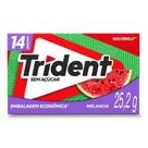 Chiclete Trident Melancia 14 Unidades Leve Mais por Menos
