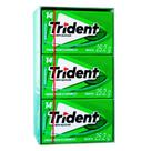 Chiclete Trident Menta Embalagem Econômica c/12 Chiclete Trident Menta Embalagem Econômica c/12