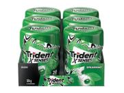 Chiclete Trident Menta Spearmint X Senses Dp C/ 6uni 54g