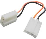 Chicote 02 vias, do refil da bomba combustível bosch, fiat tipo, porta femea, terminal 6,3mm 1021223 Chicote 02 vias, do refil da bomba combustível bosch, fiat tipo, porta femea, terminal 6,3mm 1021223