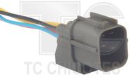 Chicote 04 vias, da sonda lambda honda accord, civic, crv, fit, 04 vias 2042548