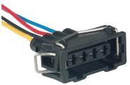 Chicote 04 vias, medidor de fluxo de ar golf todos audi a3 1.8 1041141