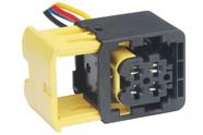 Chicote 04 vias, para sensor nox arla 32, ford cargo, volkswagen constelation diesel, cumins 1041693
