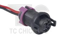 Chicote 2 vias, eletroventilador, volkswagen santana mi 1997 em diante, injeção eletronica 1021043