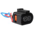 Chicote 2 Vias Fêmea Gol G5 G6 G7 Fox Polo Golf Ventoinha Eletroventilador Linha Volkswagen