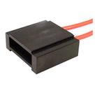 Chicote 2 vias porta fusivel lâmina e fio 4,00mm abs max - 5pç - RAINHA DAS SETE