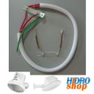 Chicote 30cm Com Contato para Ducha Hiper Compacta e Plus Cardal Branco - Ps383 Chicote 30cm Com Contato para Ducha Hiper Compacta e Plus Cardal Branco - Ps383