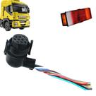 Chicote Conector Lanterna Traseira para Iveco Stralis / Tector / Cavallino (5801602677)