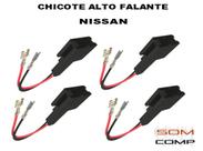 Chicote Conector Plug Alto Falante Nissan C/4 Unidades Chicote Conector Plug Alto Falante Nissan C/4 Unidades