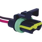 Chicote Conector Plug Eletroventilador 2 vias ETE7728 Fiat Palio