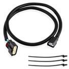 Chicote de fiação de câmera de backup KPALAG para Ford F350 F450 F550