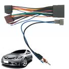 Chicote De Som Honda E Adaptador De Antena Civic 2009 a 2011