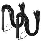 Chicote de treinamento para cavalo Aesnoun 45 cm em material sintético, crop de montaria