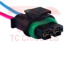 Chicote do eletroventilador fiorino siena celta master clio kangoo logan 02 vias 1021524 Chicote do eletroventilador fiorino siena celta master clio kangoo logan 02 vias 1021524