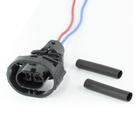 Chicote do Interruptor Luz de Ré Clio Megane Scenic Twingo 2 Vias Fêmea Preto - TC Chicotes - TC102.1815