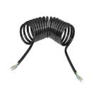 Chicote Eletrco 7 Polos 5 5M Com Tubo Nylon Conexao Eletrica Cavalo Mecanico X Reboque Semirreboque Bitrem