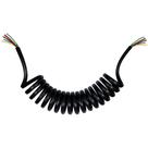 Chicote Eletrico Espiral 6,5m 7V sem Conector