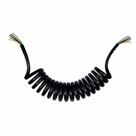 Chicote Elétrico Espiral Para Engate 7 Pólos Com Iluminação De Led - Dni 8305-L