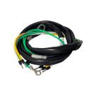 Chicote Elétrico Interligação Capacitor e Compressor 4x1,5mm² 1,20M