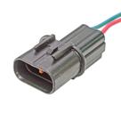Chicote Injeção Eletrônica 2 Vias Fêmea 1,6mm - TC202.2528