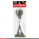 Chicote Leader Nickel Hook Snap Marine Sports Nº9 (23,00cm) - 100 Peças Chicote Leader Nickel Hook Snap Marine Sports Nº9 (23,00cm) - 100 Peças