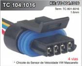 Chicote Módulo Eletrônico HEI GM Atuador Marcha Lenta 4 vias