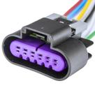 Chicote Pedal Acelerador Delivery 7250E 24250 26260E 31260E 9150 Com Módulo 6 Vias - TC - 106.1648