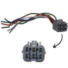 Chicote Plug 06 Vias Flange Bomba Combustível Huyndai E Kia