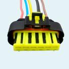 Chicote Plug 6 Vias Pedal Do Acelerador Fiat Uno Palio Doblo Chicote Plug 6 Vias Pedal Do Acelerador Fiat Uno Palio Doblo