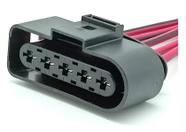Chicote Plug Conector 05 Vias VW Amarok Audi Seat ETE5545 Chicote Plug Conector 05 Vias VW Amarok Audi Seat ETE5545
