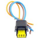 Chicote Plug Conector Farol Foco Duplo Peugeot 206 Dir/Esq