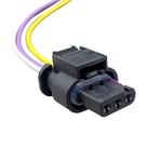 Chicote Plug Conector Sensor Ré Estacionamento VW 4f0973703 Chicote Plug Conector Sensor Ré Estacionamento VW 4f0973703