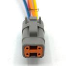 Chicote Plug Linha Deustch Caminhão Ônibus Agrícola Dtp04-4p