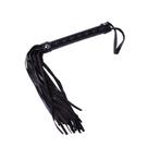 Chicote Preto Luxo para Casais - 50cm