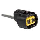 Chicote reparo 2 vias lampada PG20 Peuget 207 307 femea 0,6mm ref PH12276