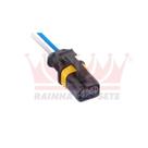 Chicote Reparo 2 Vias Lanterna Dianteira compativel SC Usa Ete8099