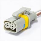 Chicote Reparo 2 Vias Lanterna Dianteira SC Ld Com 2 Vias Femea Guia Chicote Reparo 2 Vias Lanterna Dianteira SC Ld Com 2 Vias Femea Guia