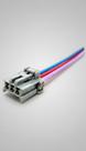 Chicote Reparo 3 Vias Conector Porta Fêmea Montado Chicote Reparo 3 Vias Conector Porta Fêmea Montado