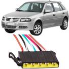 Chicote Reparo 5 Vias lanterna chave de seta limpador parabrisa Gol G4 2006 ate 2008 2,8MM