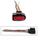 Chicote Sensor Fluxo de Ar Audi Volkswagen Golf Jetta Polo 5 vias Fêmea - ETE5331 Chicote Sensor Fluxo de Ar Audi Volkswagen Golf Jetta Polo 5 vias Fêmea - ETE5331
