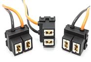 Chicote Soquete lâmpada farol h7 cerâmica com fio 1,50mm