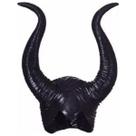 Chifre Malévola Fantasia Halloween Cosplay Carnaval Preto Chifre Malévola Fantasia Halloween Cosplay Carnaval Preto
