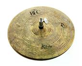 Chimbal BFC Cymbals Pashá Hihat 14 PSHH14 Raw Traditional em Bronze B20 (Made in Turkey)