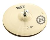 Chimbal Zeus Custom Series 16 ZCHH16 em Bronze B20 (Worship) com acabamento fosco polido