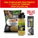 Chimichurri sem pimenta 500g mais 1 pote de tempero salada 90g
