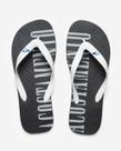 Chinelo Acostamento Preto C/ Escrita Cinza Tamanho:43