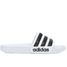Chinelo Adidas Adilette Shower Branco e Preto