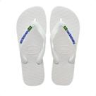 Chinelo Adulto Dedo Havaianas Brasil Logo Branco